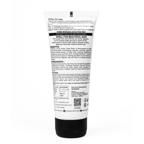 WOODOO Acne Eraser Facewash image 1