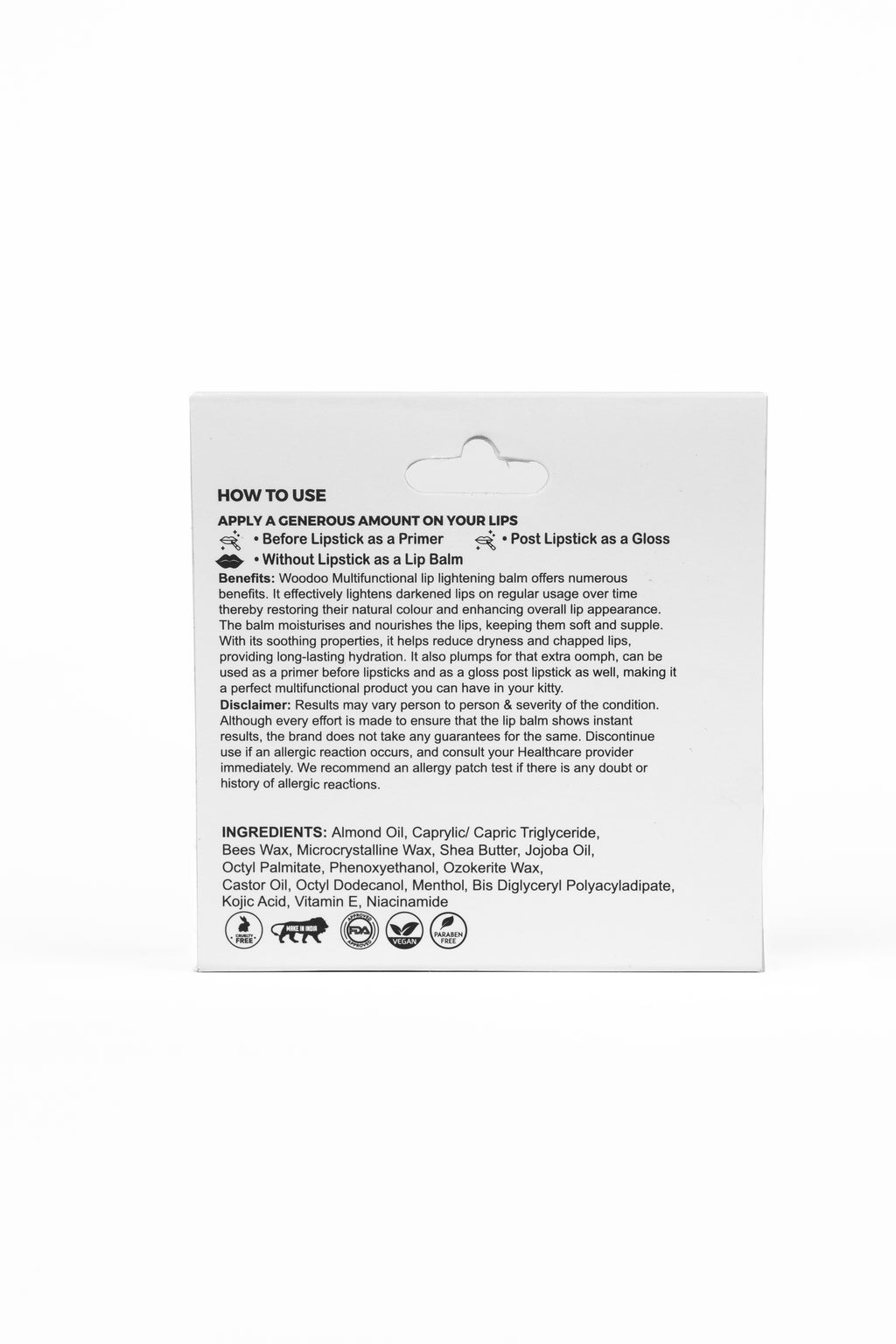 WOODOO Salem Lip Lightening Balm image 3
