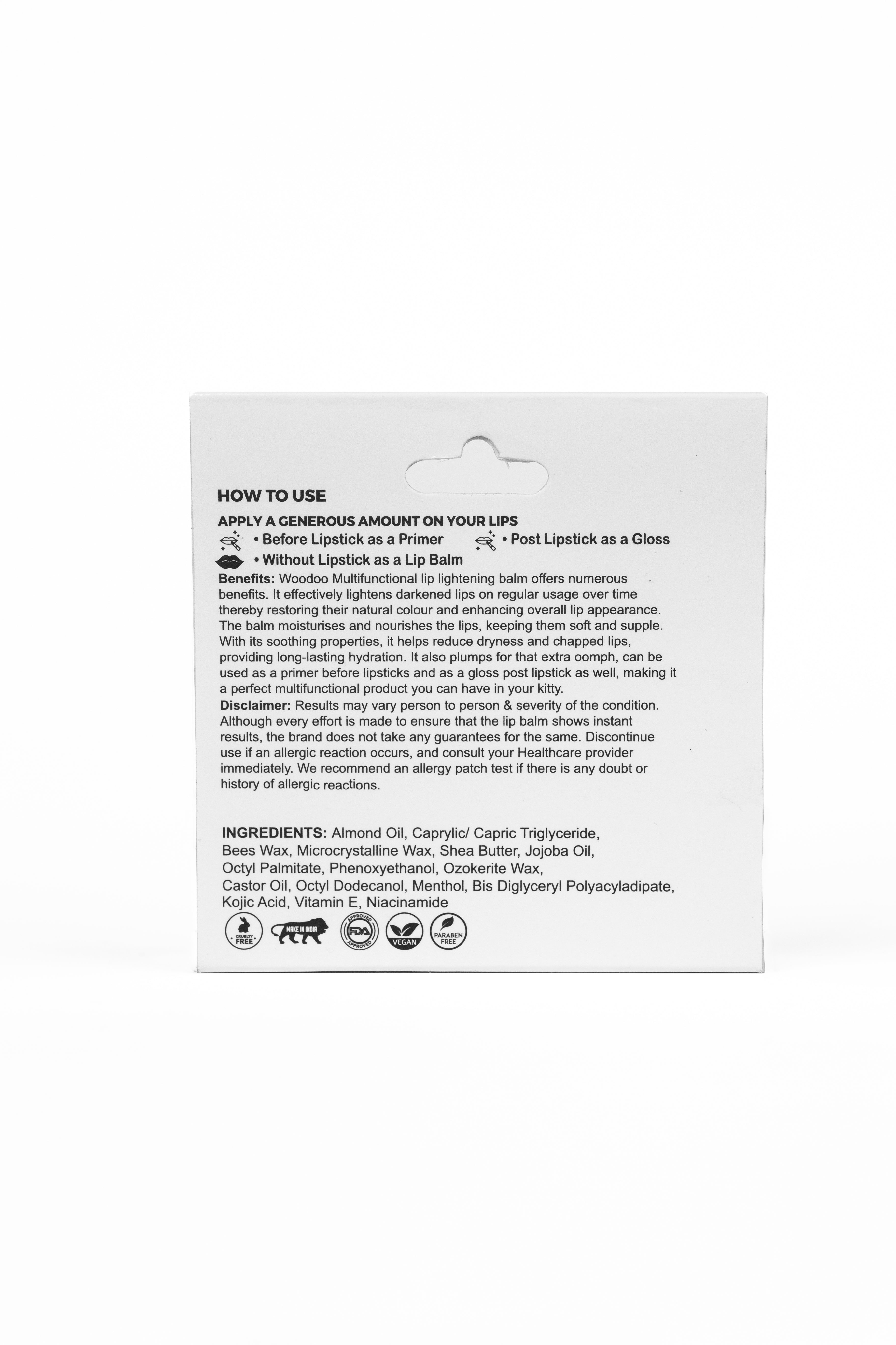 WOODOO Salem Lip Lightening Balm image 3