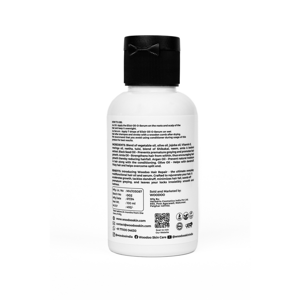 WOODOO Hair Repair Oil-O-Serum image 1