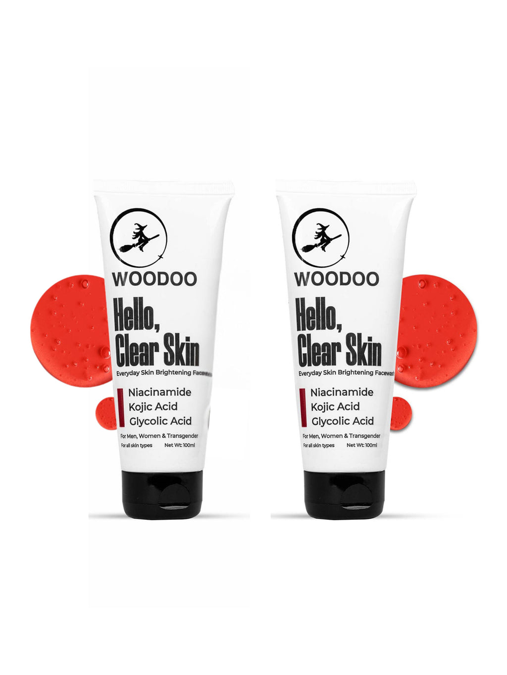 WOODOO Hello Clear Skin (Pack of 2) image 0