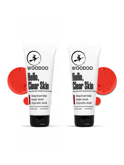 WOODOO Hello Clear Skin (Pack of 2)