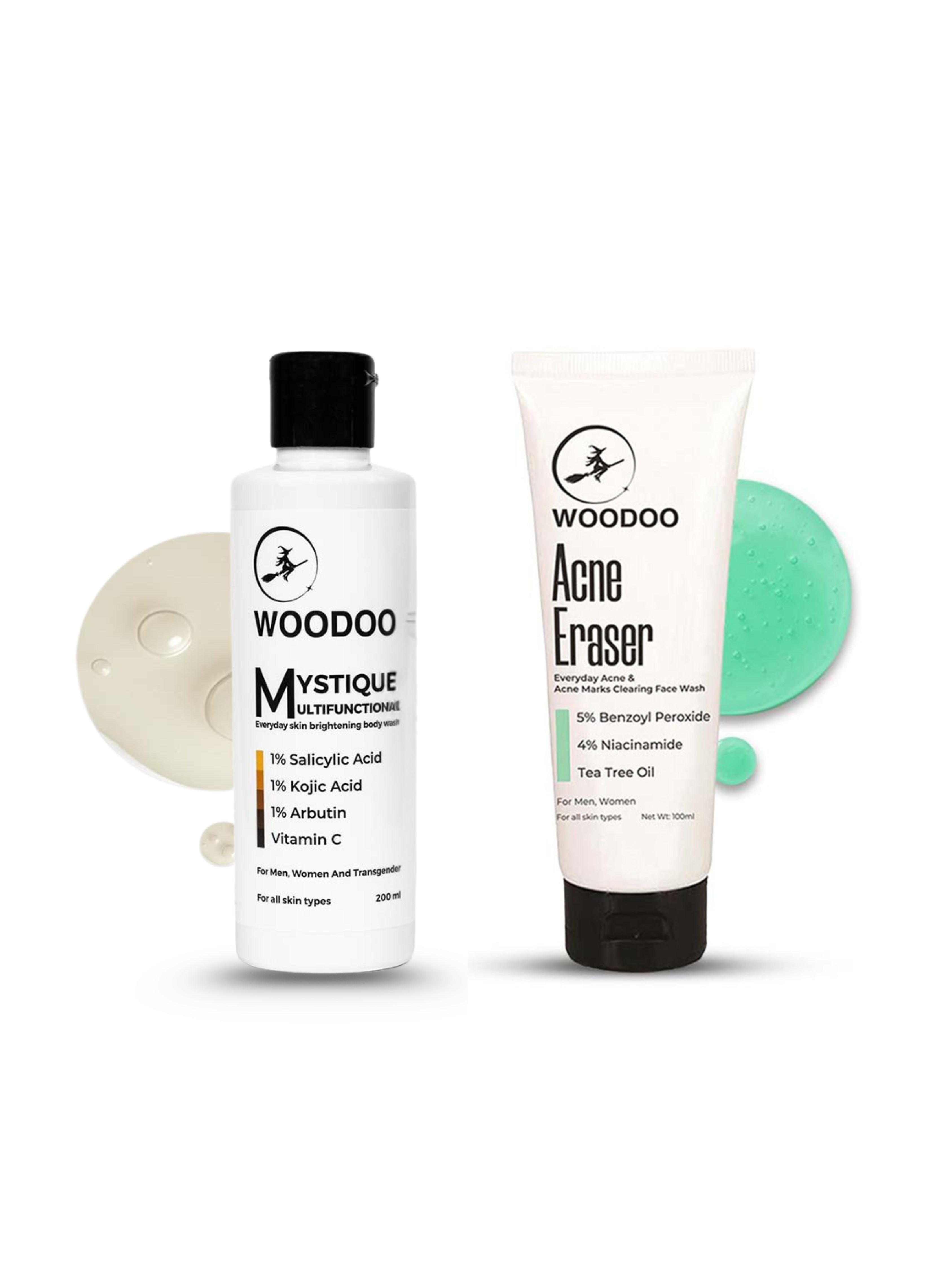 WOODOO Mystique + Acne Eraser Combo image 0