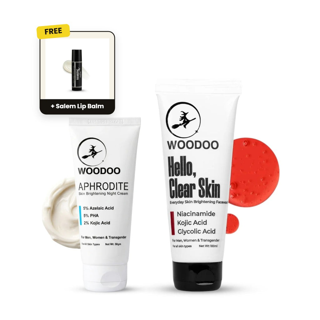 WOODOO Glow Max combo with free Salem lip balm