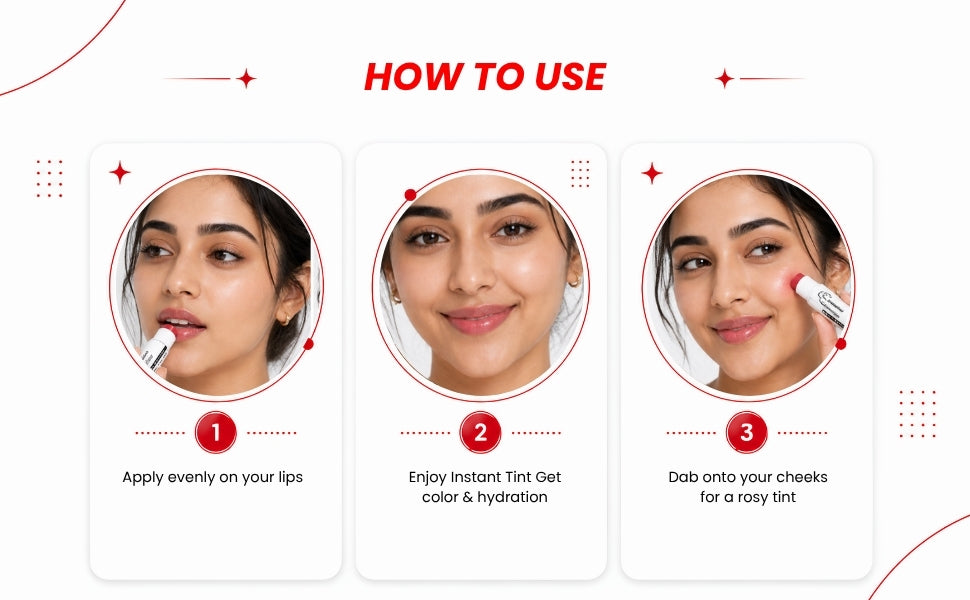 WOODOO Sabrina Lip Balm — how to use